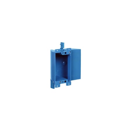 Carlon Outlet Box 17 cu in Rectangle PVC 1 gang Blue Blue B117RSWR