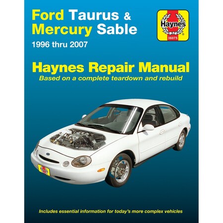 Haynes Manuals FORD TAURUS & MERCURY SABLE 96-07 36075