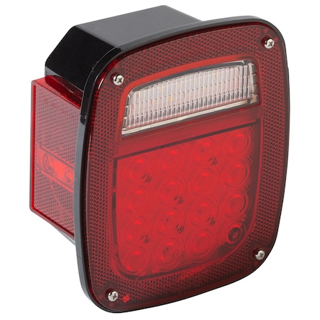 Grote Box Lamp, LED With Sidemarker, LH, Red G5212