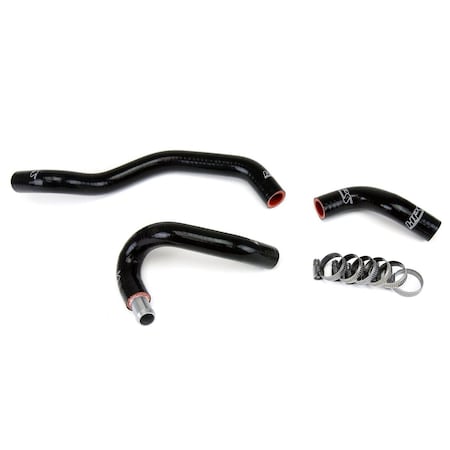 Hps Performance High Temp Reinforced Silicone Heater Coolant Hose Kit, Black,  57-1437-BLK
