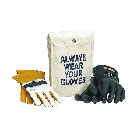 Mechanix Wear Electrical-Insulating Glove Kit, 500V AC, 2,500V DC, Size XL GK-00-11-11