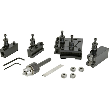 Grizzly Quick Change Tool Post Set - Mini T10167