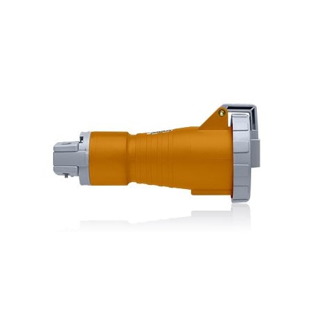 Leviton Industrial Grade, Watertight Connector, 20 Amp, 125/250 Volt 420C12W