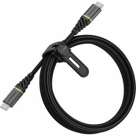 Otterbox Premium Fast Charge Usb C Cable 2m, Glamour Black 78-80977
