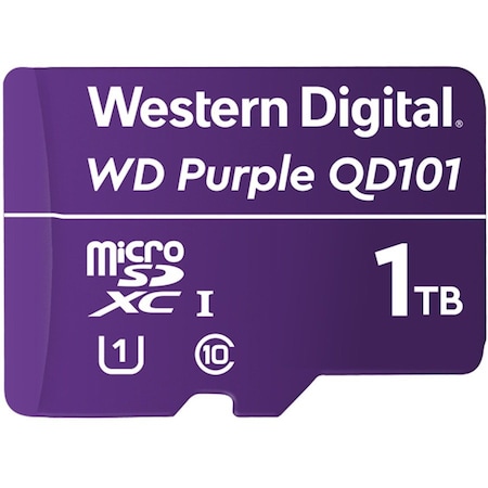 Sandisk Technologies WD Purple WDD100T1P0C-85AEL0 1 TB microSDXC - 3 Year Warranty WDD100T1P0C-85AEL0
