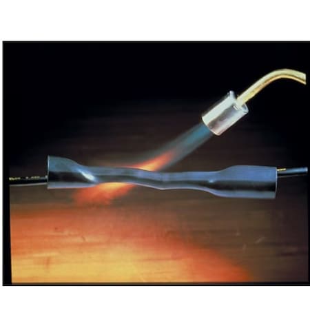 3M 4 Ft Heavy Wall Flame Retardan T Cable Sleeve Black 7000132411, 20PK HD1.100BK48