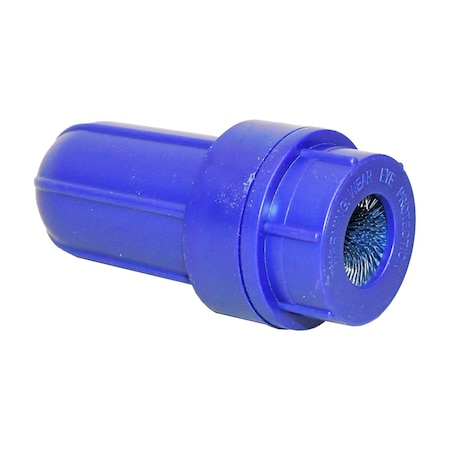 Auveco Battery Brush- Blue Plastic 20898
