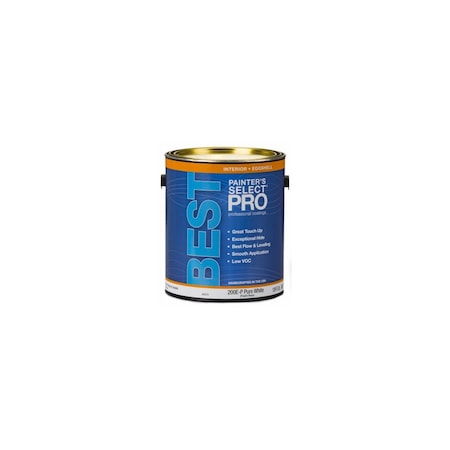 True Value Pro Best Interior Latex Paint, Eggshell Pastel Base, 1-Gallon 200E-P-GL