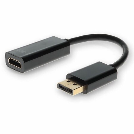 Add-On AddOn HP BP937AA Compatible 20.00cm (8.00in) DisplayPort Male to HDMI Female Black Adapter Cable BP937AA-AO