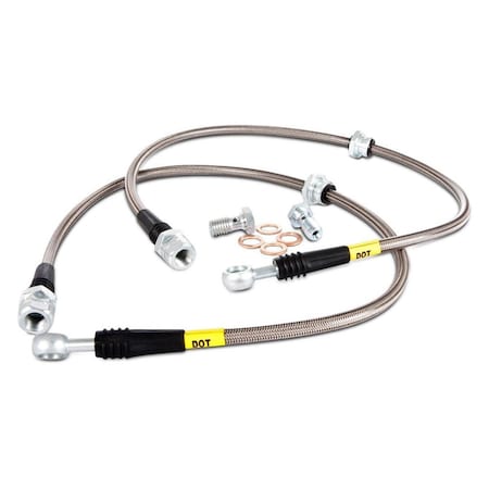 Stoptech Stainless Steel Rear Brake Lines for 08-09 WRX 950.47507
