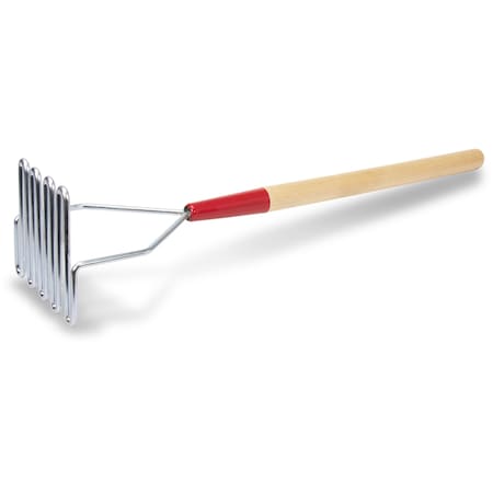 Wal-Board Tools Drywall Mud Masher, 25" Handle Length, Square Head 5" x 5 1/2" 042-001