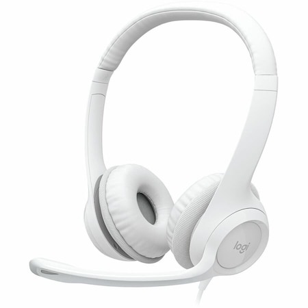 Logitech H390 USB COMPUTER HEADSET - OFF-WHITE 981-001285