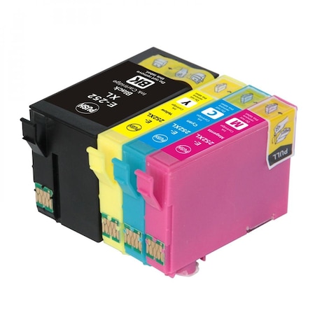 Ereplacements BCMY-Ink-Epson-#252 T252XL-BCS