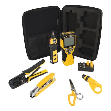 Klein Tools VDV Apprentice Cable Installation Kit with Scout Pro 3, 6-Piece VDV001-819