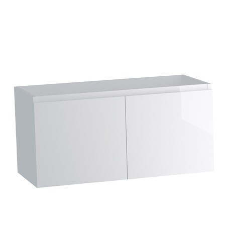 Homeroots 36" White Wood Freestanding Bathroom Vanity With White Sink And Two Drawers 627426