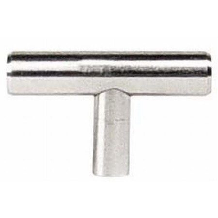 Patioplus 2 in. Brass Bar Knob, Bright Chrome PA1632780