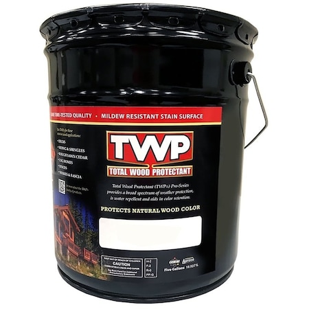 Twp TWP 100 Series TWP-103-5 Wood Preservative, Dark Oak, 5 gal Can TWP-103-5