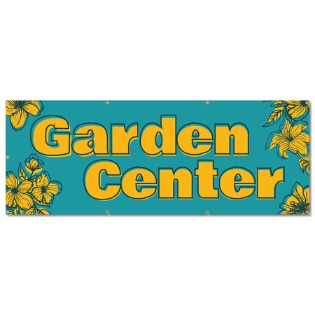 Signmission Garden Center, 36 Inch, Banner B-96-30380