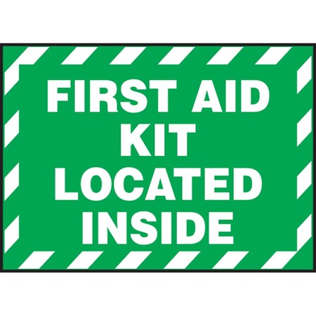 Accuform Safety Label, 5 in, 3.5 in, Adhesive Poly LVHR560VSP
