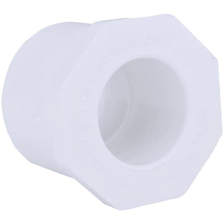 Charlotte Pipe And Foundry 1-1/4'' SPG x 3/4'' Slip Schedule 40 PVC Bushing PVC 02107 0950HA