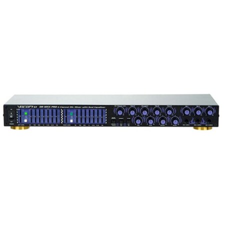 Vocopro DA1055PRO Professional 6 MIC Digital Echo Mixer/Parametric Equalizer DA-1055PRO