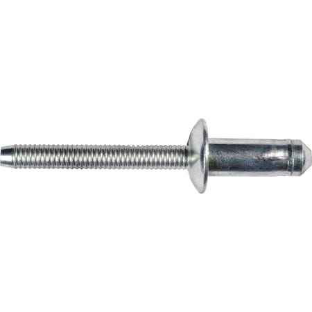 Auveco Ford Specialty Rivet, All Steel, Zinc And Clear Trivalent, 10PK 22066