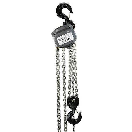 Oz Lifting Products Manual Chain Hoist, 30 ft Chain L, Gray OZIND050-30CH