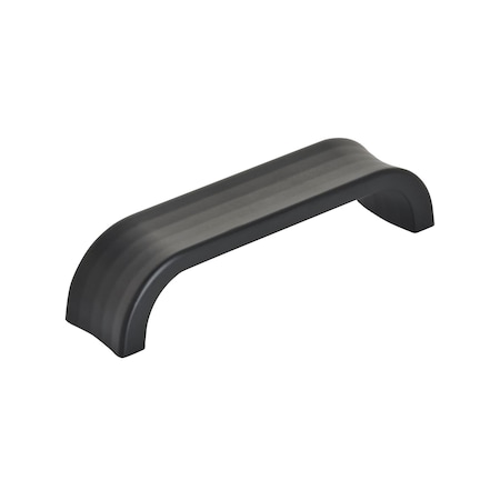 Amerock Concentric 3-3/4 in 96 mm Center-to-Center Matte Black Cabinet Pull BP36812MB