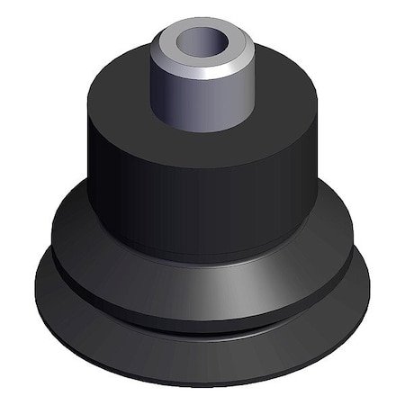 Smc Bellows Cup, Black, Bellows Pad ZP2-TB15MBN-H5