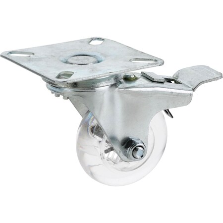 Shop Fox 2" Non-Marring Swivel Caster, Plate Mount with Lock D4542