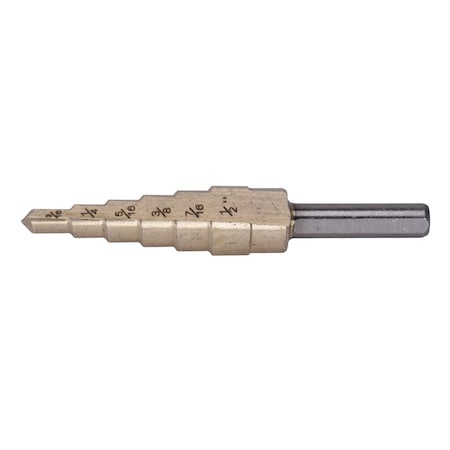 Century Drill & Tool High Speed Steel Step Drill Bits 27204