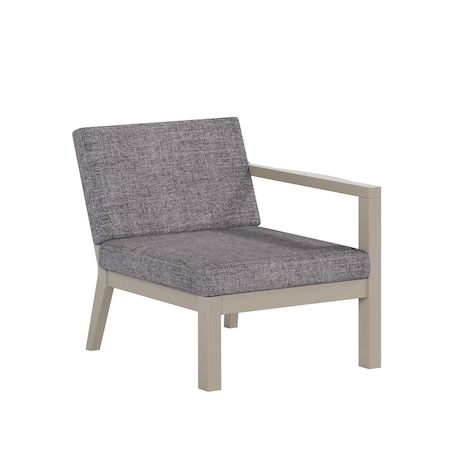 Polybird BREEZE DEEP SEAT SECTIONAL PIECE LEFT CHAIR        WEATHERWOOD POLYBIRD P101-WW-CASL