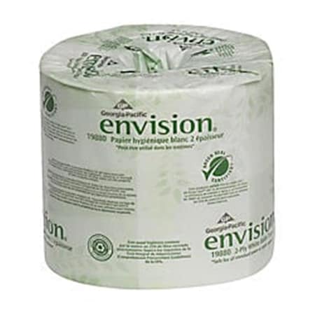 Gp Envision 2-Ply Bathroom Tissue, White - 80 Rolls 19880