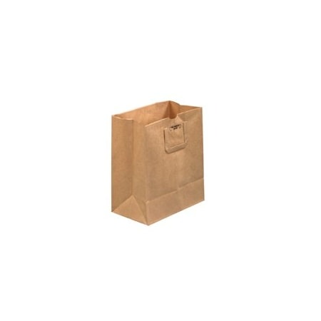 Bubblefast 300-12 x 7 x 14'' Flat Handle Grocery Bags, 300PK BFBGFH101D