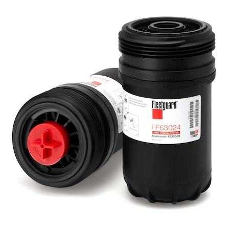 Fleetguard Fuel Filter, Cellulose FF63024