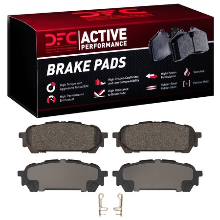 Dfc Active Performance, Disc Brake Pad Set,  1115-1004-00
