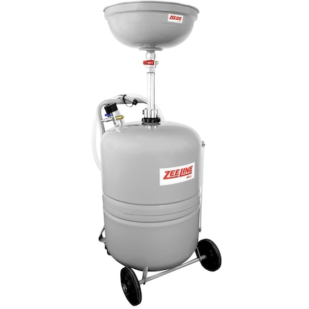 Zeeline Professional Air Evacuated Oil Drain, 21Gallon ZE21DC