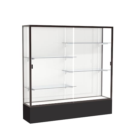 Ghent Spirit FlrCs, 72x72x16, White, Brnz, Black 376WB-BZ-BK