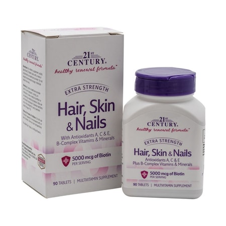 21St Century Hair Skin & Nails, Advanced, 90PK 74098527847