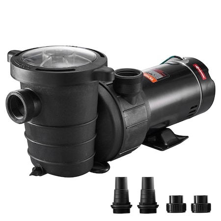 Vevor Swimming Pool Pump Above Ground Pool Pump 1.5 HP 88 GPH w/ Strainer HAP1100