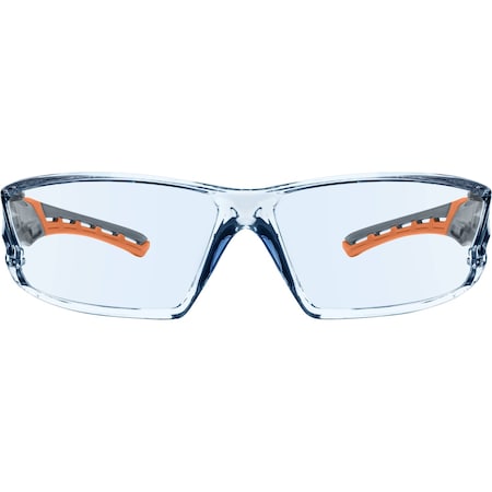 Ironwear Premium Anti Fog Dielectric Safety Glasses, Orange, Blue 3085 | Iron-Fog