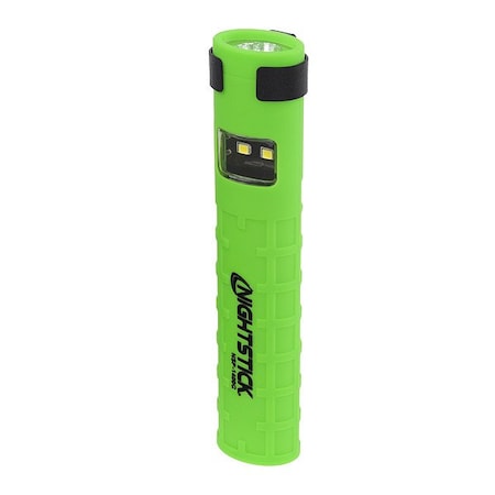 Nightstick Flashlight, 160 lm, 4.75 hr, 50m, Grn NSP-1400G