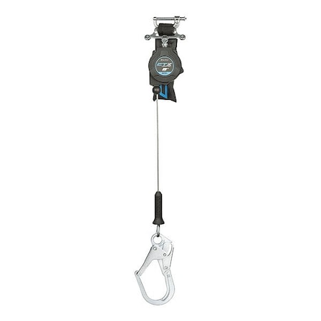 Falltech Self-Retracting Lifeline, Steel, 310lb, 8ft 83208SP3