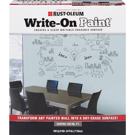 Rust-Oleum Write-On Paint, 100 sq. ft., Clear, 24 oz. 72110