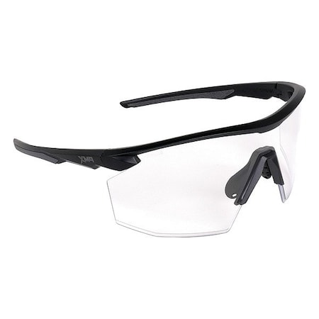 Pyramex PMXSPEC(R), Safety Glasses, H2MAX Anti-Fog, Clear Lens, Black Frame, Half-Frame SB11210STM