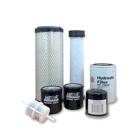 Hero Preventative Maintenance Kit Hustler Super Z Zero-Turn Mower With Kawasaki Engine MSU-HUST-0001