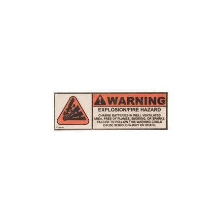 Jlg REPLACEMENT DECAL, WARNING 1702279