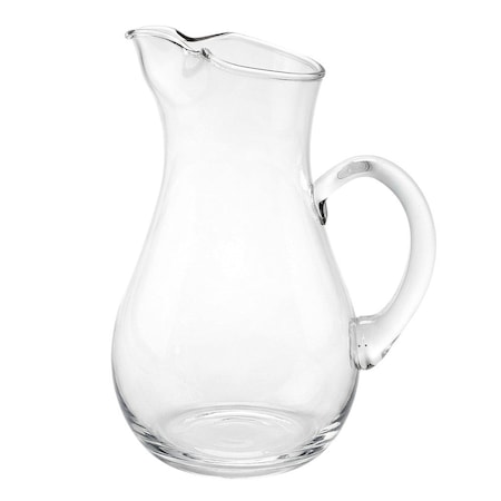 Homeroots Mouth Blown Ice Tea Martini Or Water Glass Pitcher 36 Oz 376167
