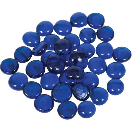 Dagan 0.75 in. Fire Beads, Dark Blue GB-DARKBLU