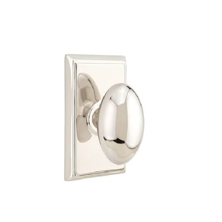 Emtek Residential Door Knobs Passage Reversible Polished Nickel Lifetime 8121EUS14